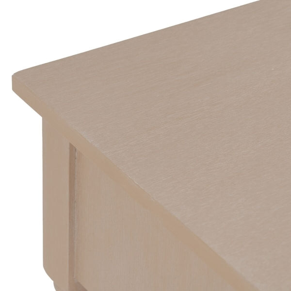 Console White pine wood MDF wood 90 x 30 x 81 cm