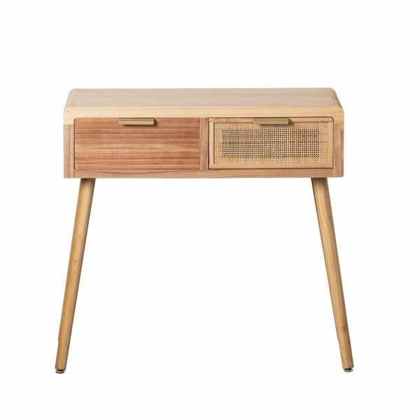 Console HONEY Natural Paulownia wood MDF wood 80 x 40 x 78 cm