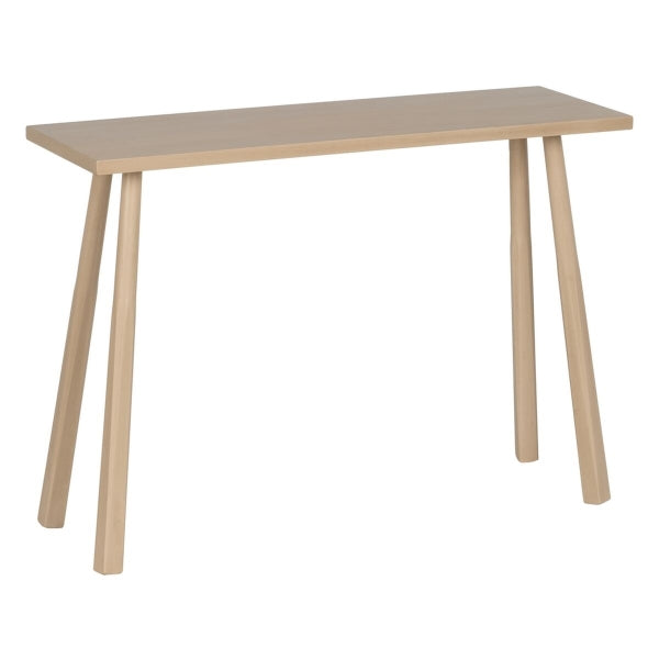 Console Natural pine wood MDF wood 106 x 35 x 75 cm