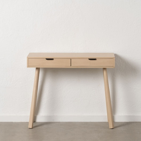 Console Bois de pin naturel Bois MDF 90 x 35 x 75 cm