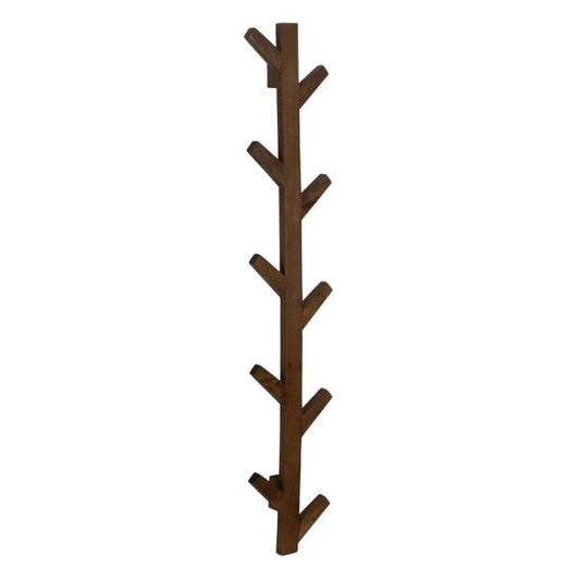 Floor hanger Brown Mango wood 23 x 7 x 123 cm