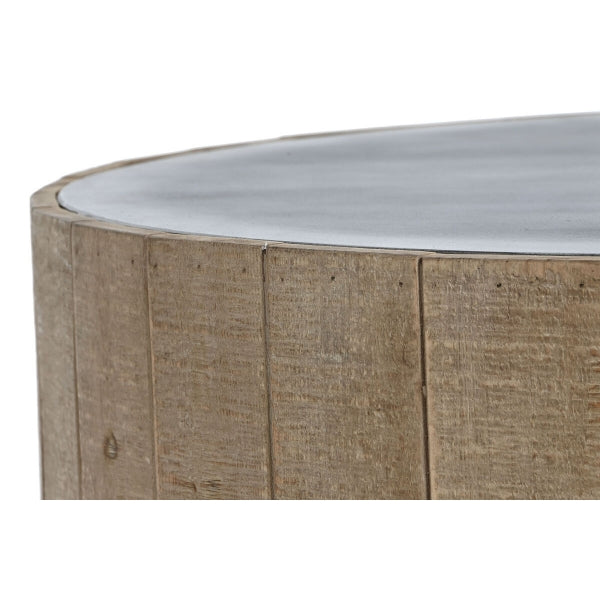 Mesa de centro Home ESPRIT Madeira de abeto MDF 90 x 90 x 30 cm