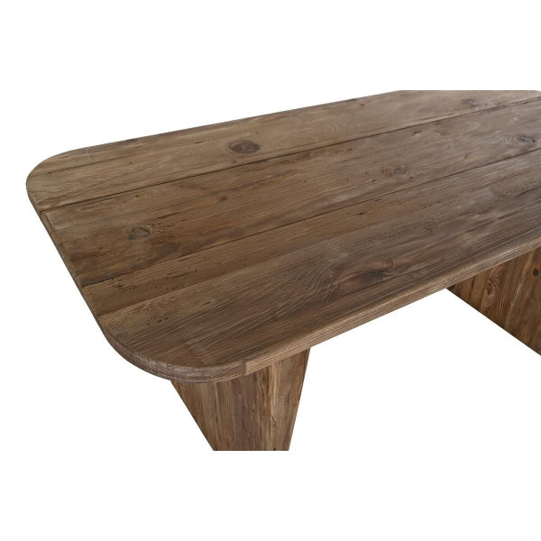 Mesa de jantar DKD Home Decor Natural Recycled Wood Pine (180 x 90 x 77 cm)