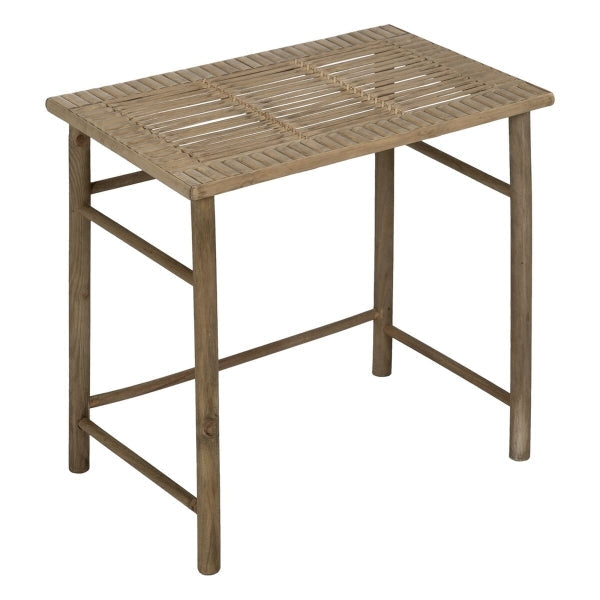 Mesa auxiliar Bambú Natural 57 x 38 x 55 cm 45 x 32 x 47 cm 34 x 26 x 40 cm 3 Piezas (3 Unidades)