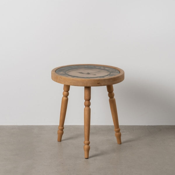 Side table Natural Fir wood 50 x 50 x 52.5 cm