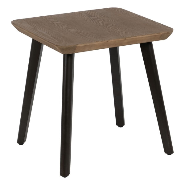 PAUL side table Black Beige Iron 58 x 58 x 60 cm