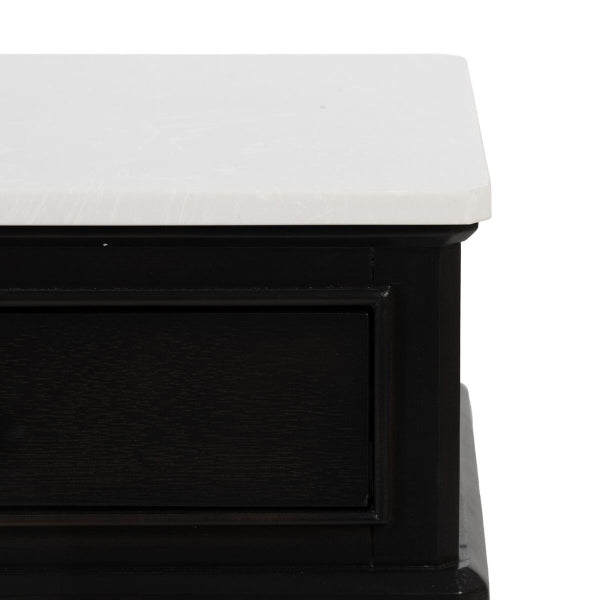 MODS Bedside Table Black White