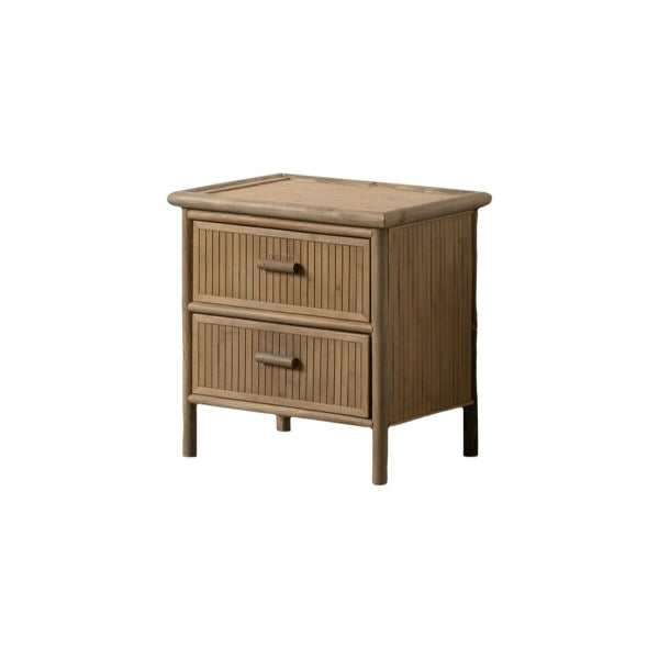 Natural Bamboo bedside table 48 x 36 x 49 cm