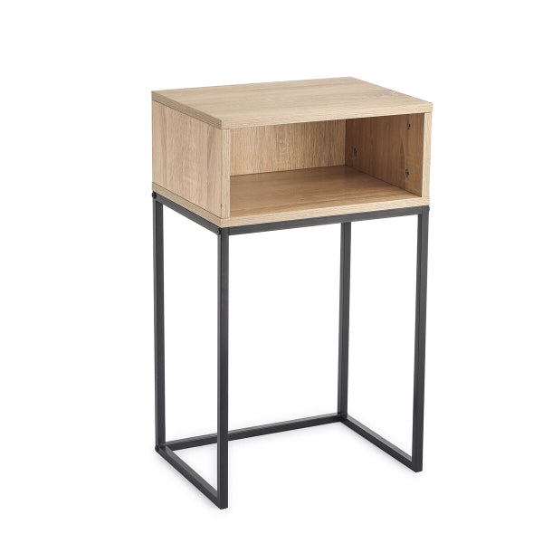 Vinthera Moa Natural Metal bedside table 40 x 30 x 68 cm