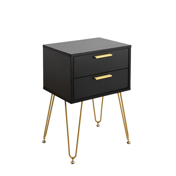 Vinthera Moa Nightstand Black Plastic 40 x 30 x 60 cm