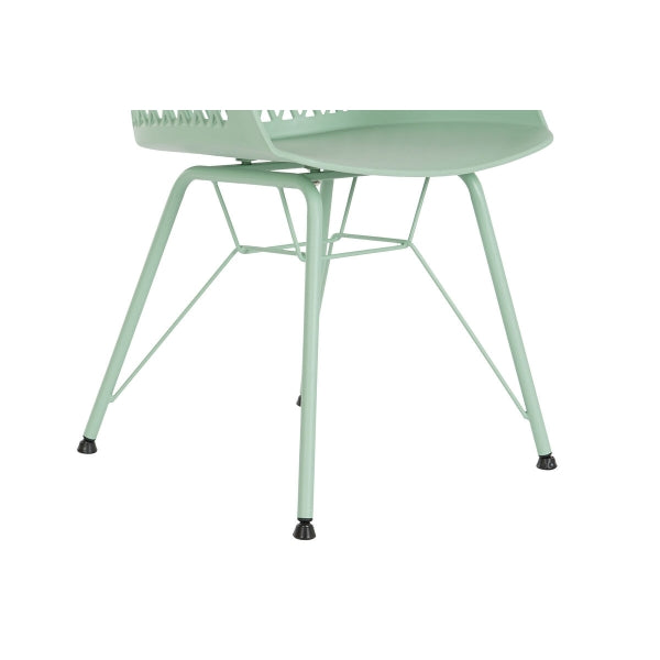 DKD Home Decor Silla de comedor 57 x 57 x 80,5 cm Verde