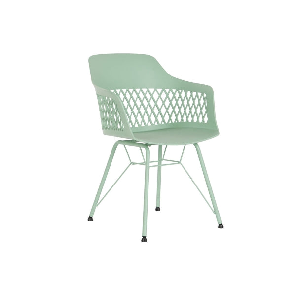 DKD Home Decor Silla de comedor 57 x 57 x 80,5 cm Verde