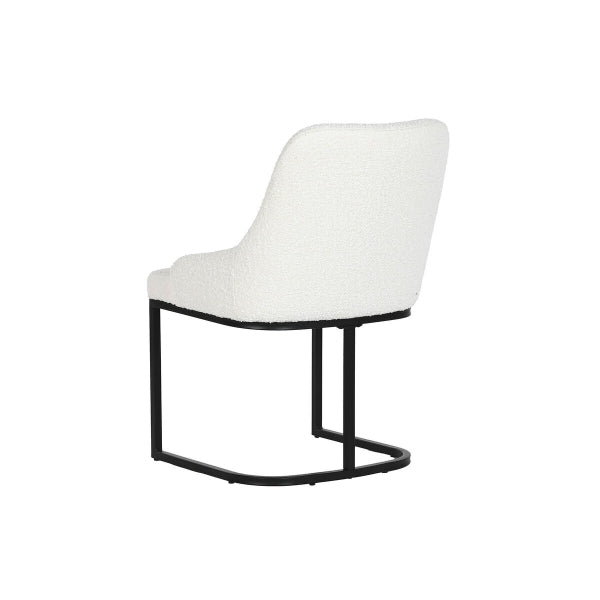 Living room chair Home ESPRIT White Black 54 x 61 x 82.5 cm