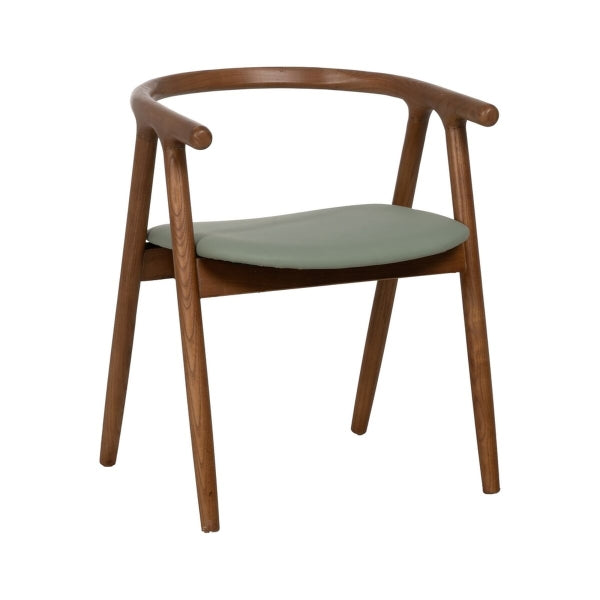 Green Brown Dining Chair