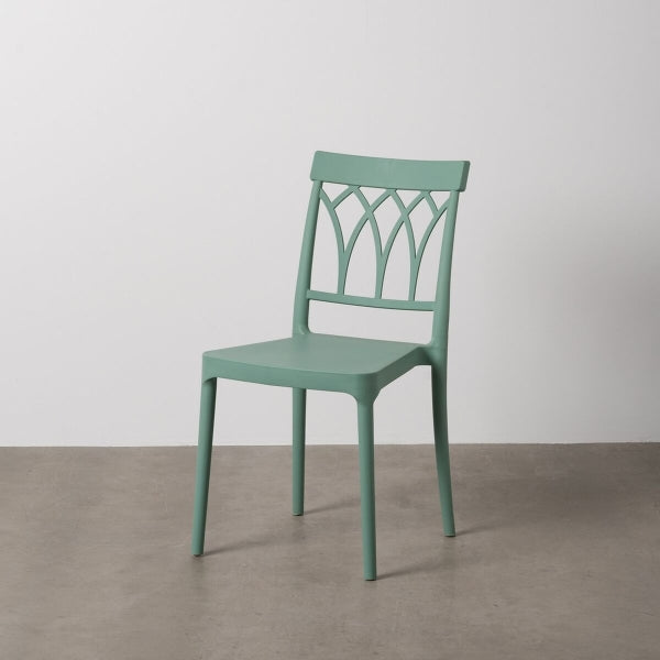 Silla de comedor verde 42 x 54 x 83 cm