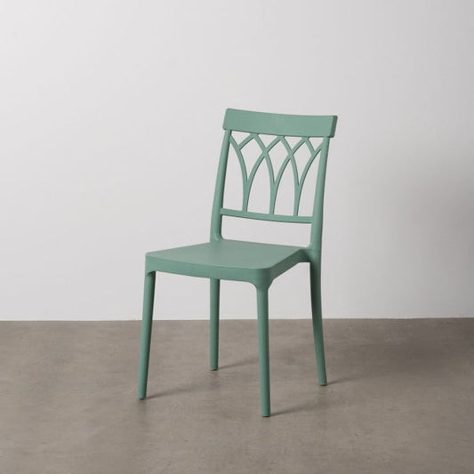 Chaise de salle à manger verte 42 x 54 x 83 cm