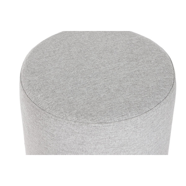 Soporte para Piernas Home ESPRIT Gris Plata 35 x 35 x 42 cm