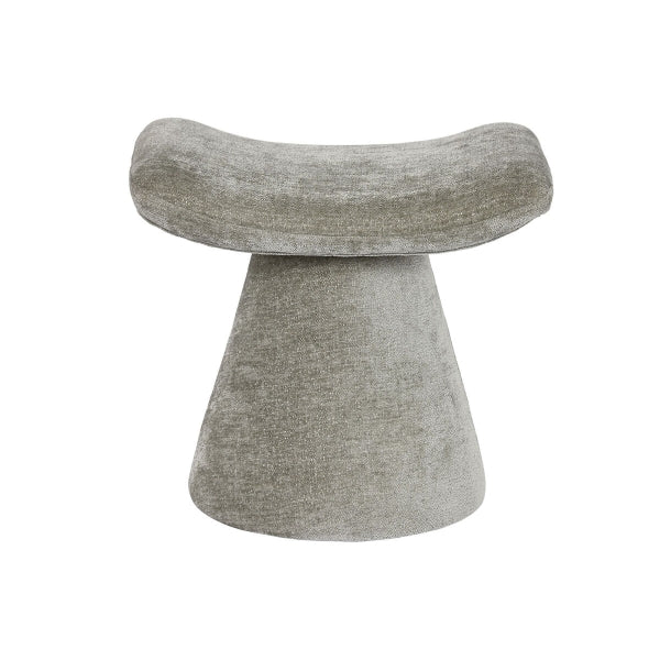 Soporte Pierna Hogar ESPRIT Gris Poliéster Madera MDF Moderno 52 x 40 x 48,5 cm